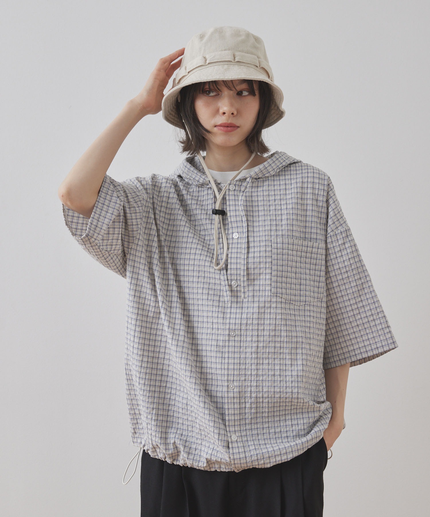 WV PROJECT正規品★25SS★Be ルーズフィットチェックシャツ 楽天市場】THE NORTH FACE ノースフェイス 半袖 チェックシャツ