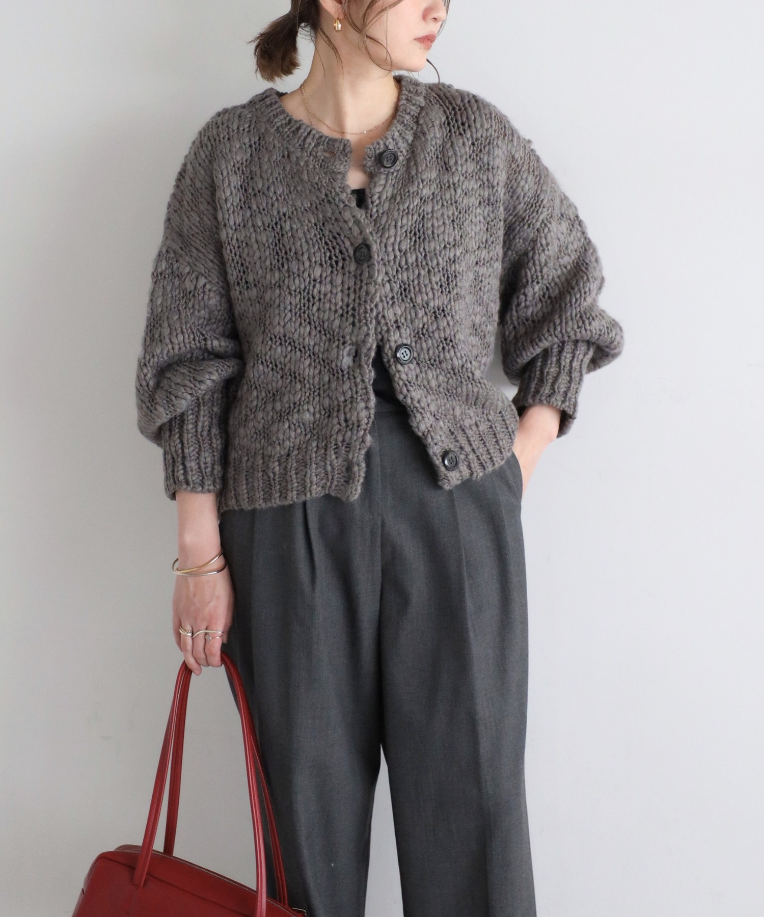 model:H158 着用サイズ:FREE
