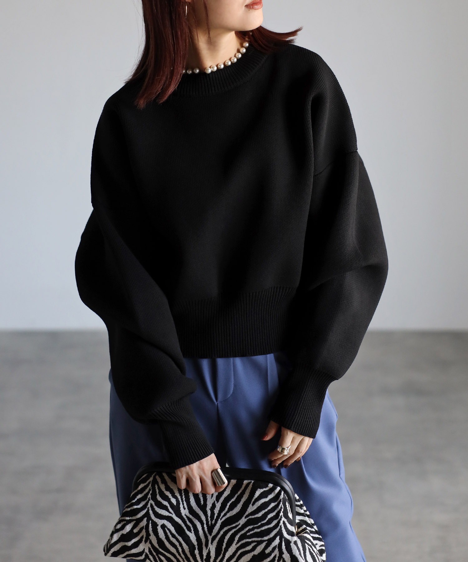 model：H158 着用サイズ：FREE