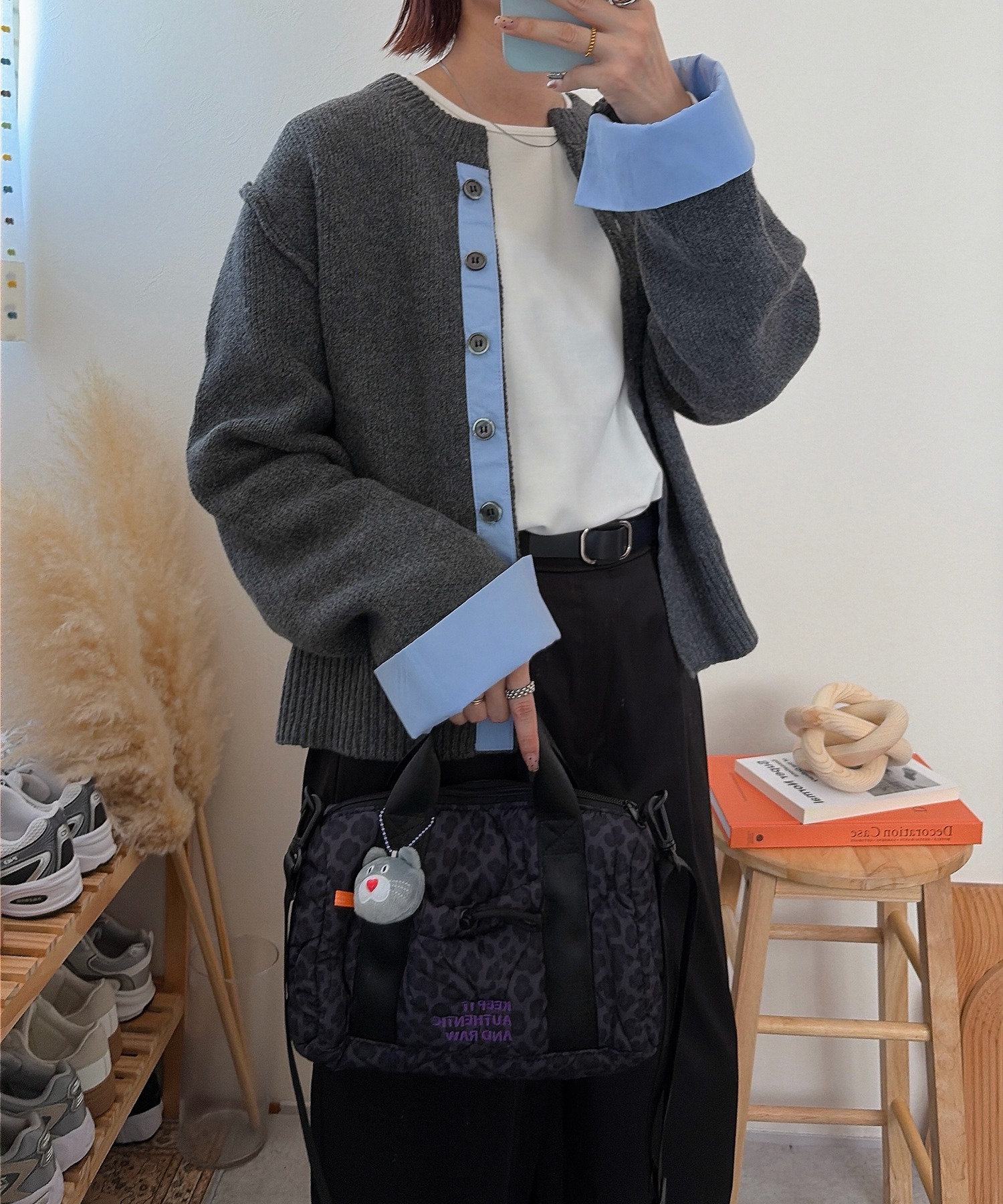 model：H162 着用サイズ：FREE