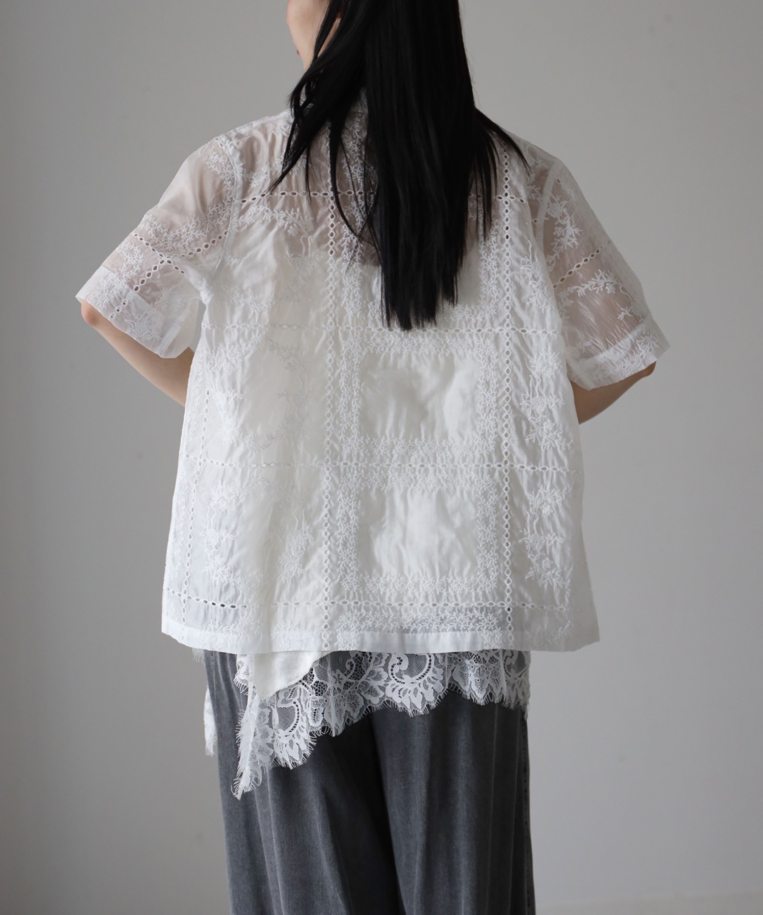 model：164cm  着用サイズ：FREE