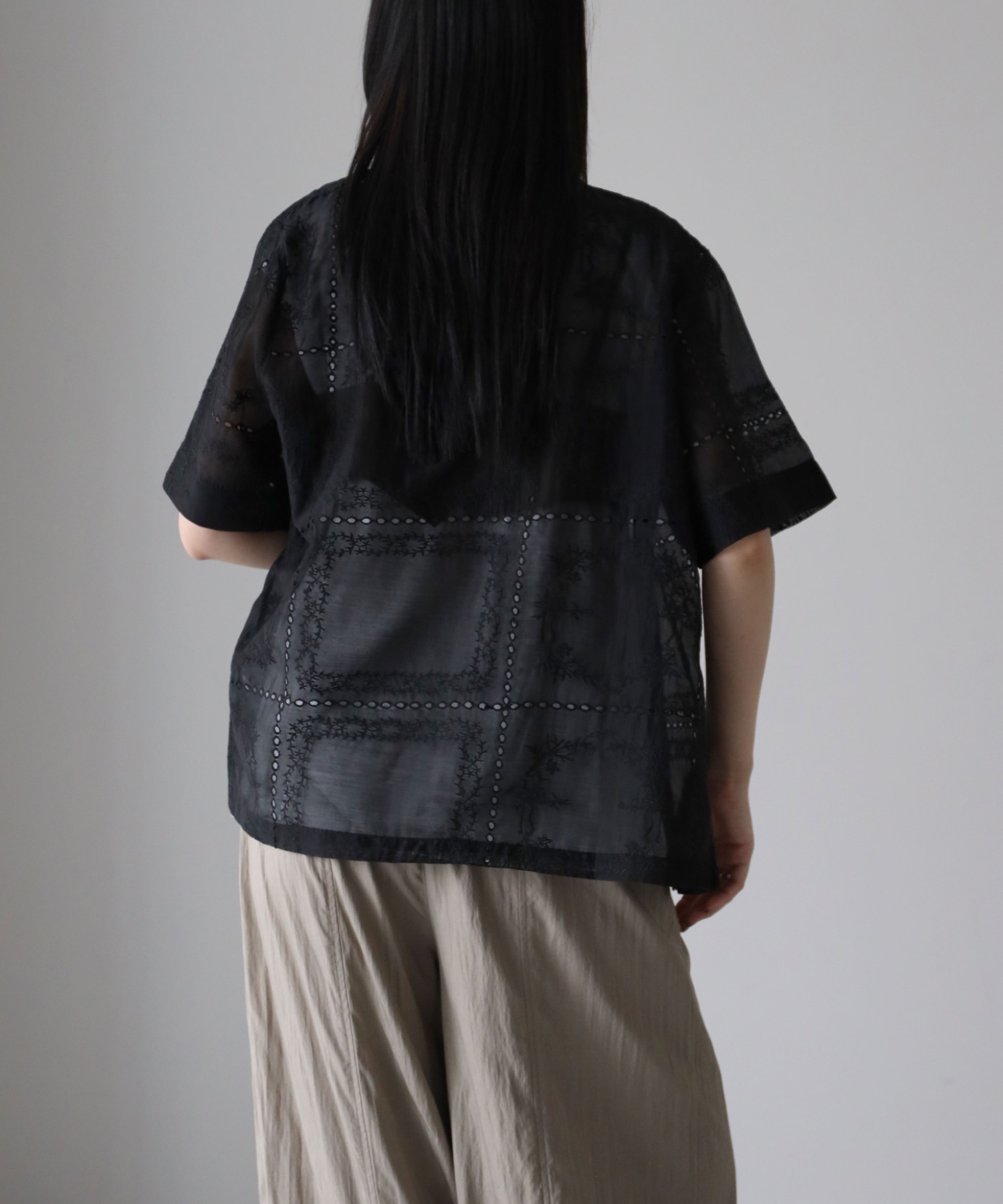 model：164cm  着用サイズ：FREE