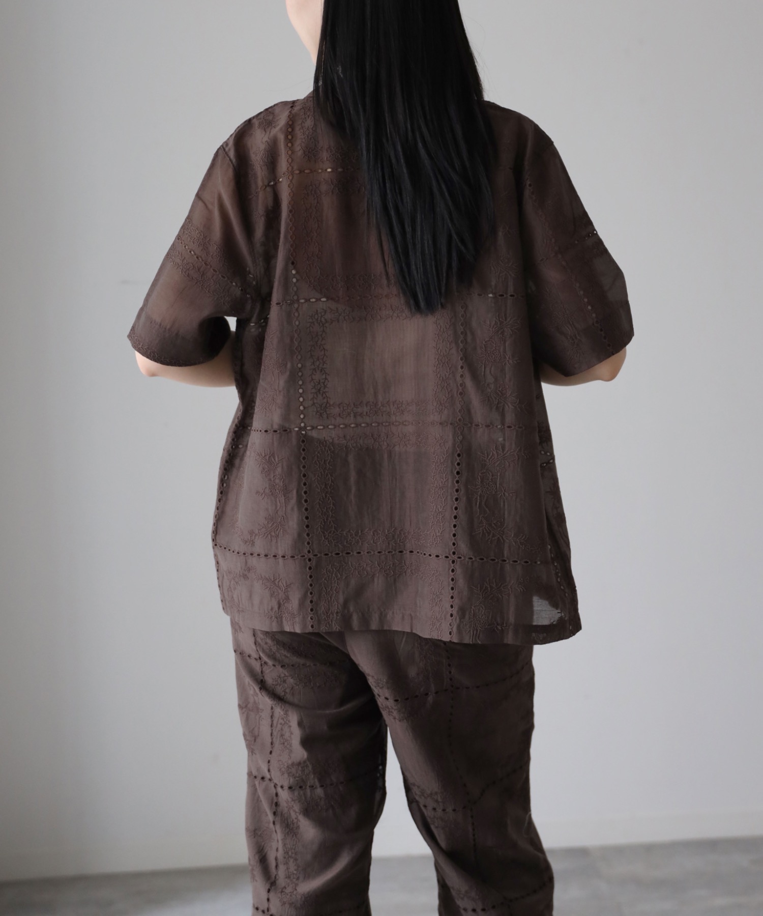 model：164cm  着用サイズ：FREE