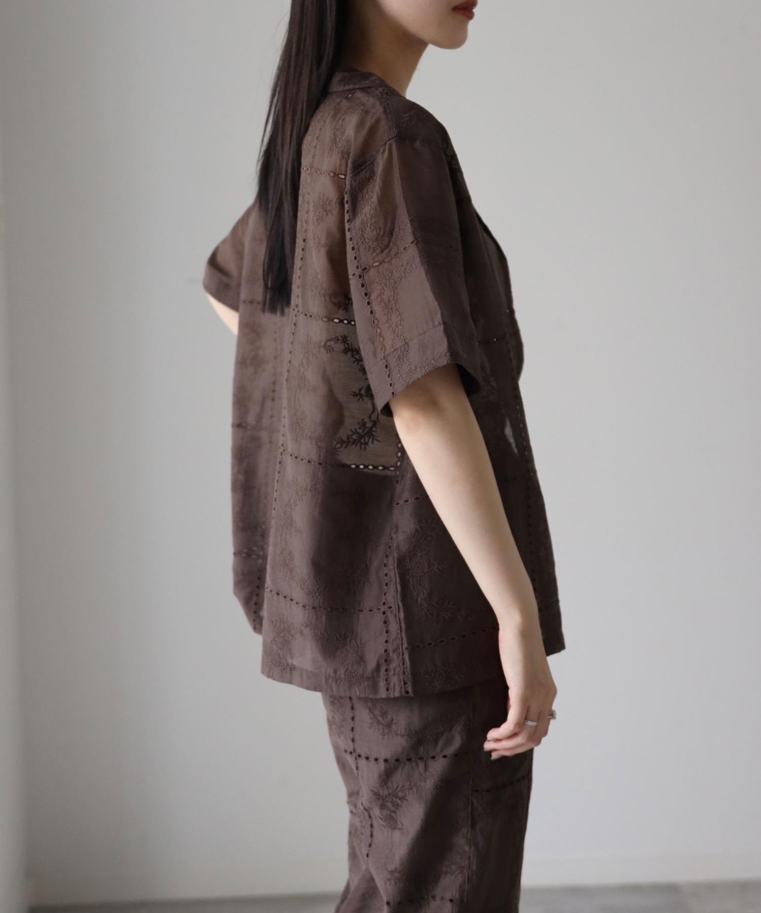model：164cm  着用サイズ：FREE