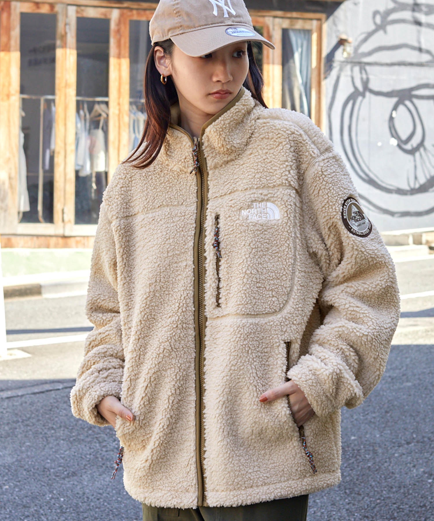 The north faceのボアジャケット | labiela.com