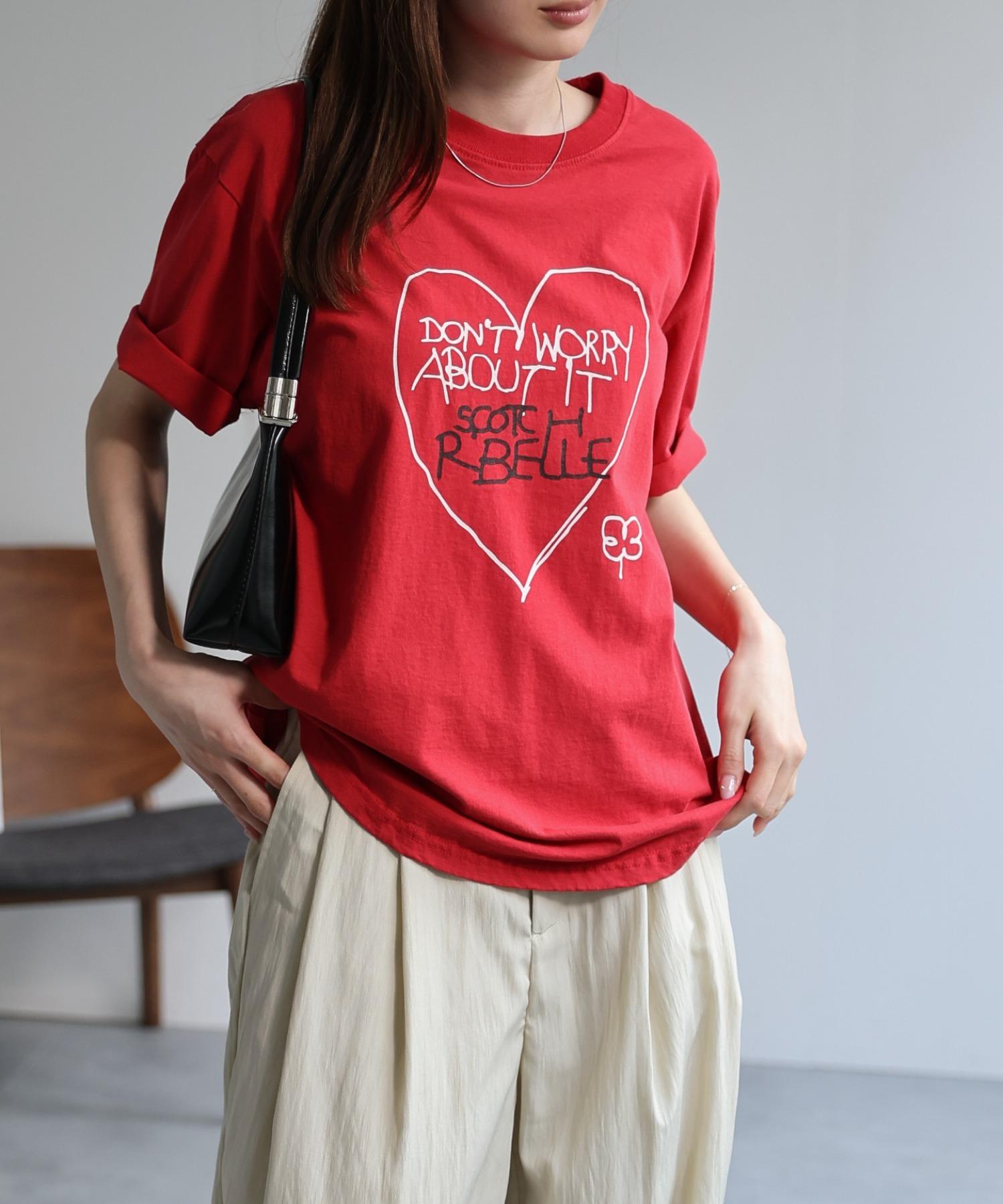 model：162cm 着用サイズ：F