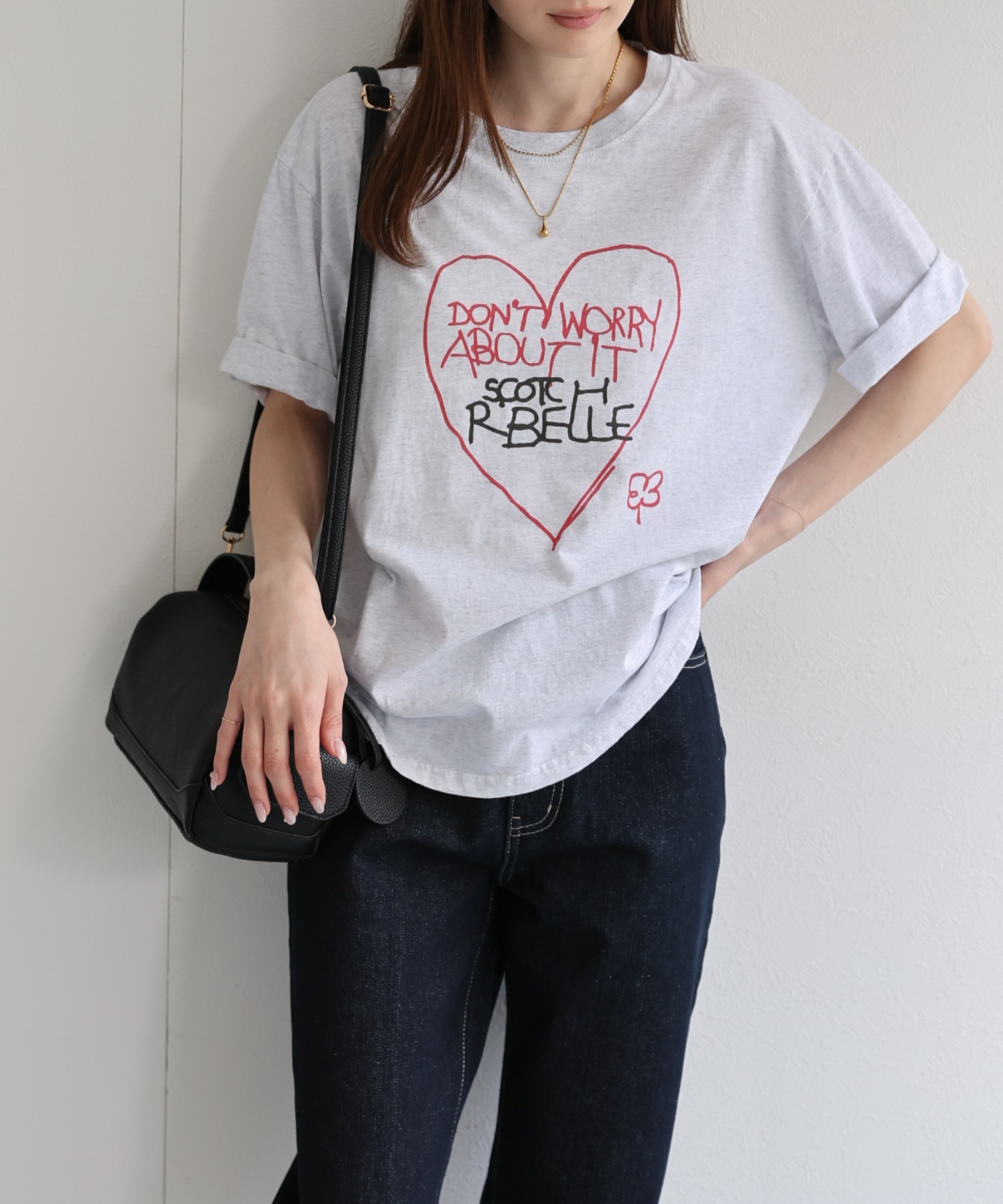 model：162cm 着用サイズ：F