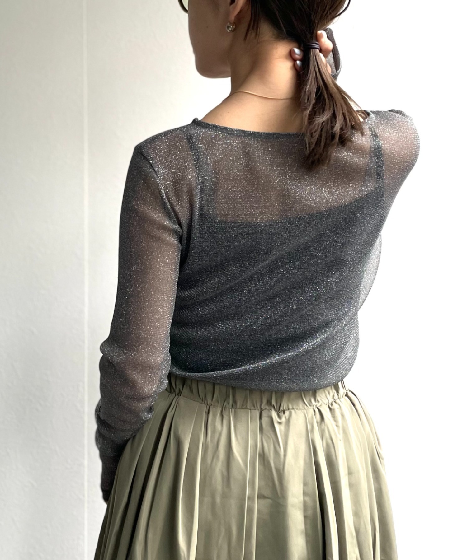 model:162㎝　着用サイズ:FREE