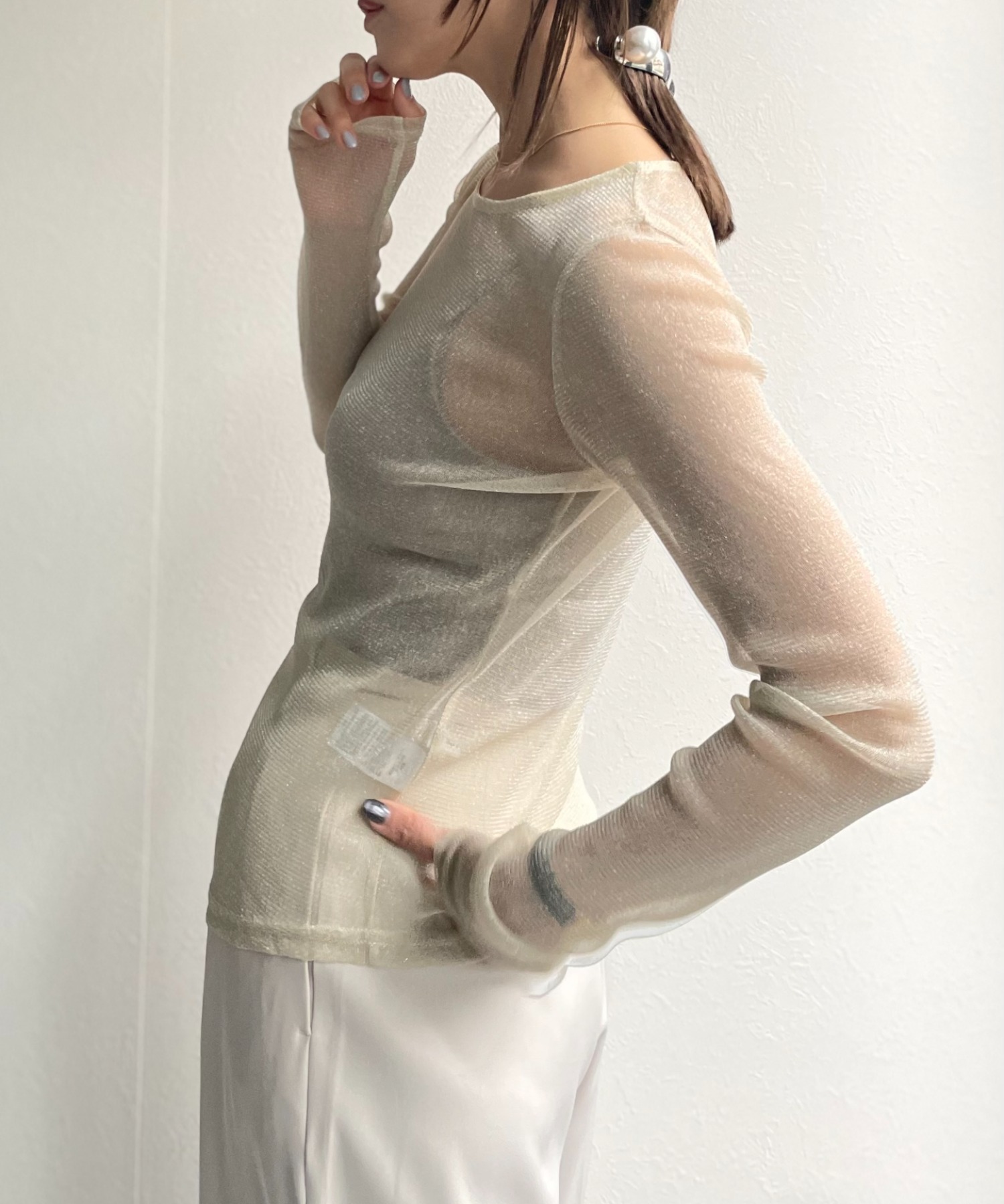 model:162㎝　着用サイズ:FREE