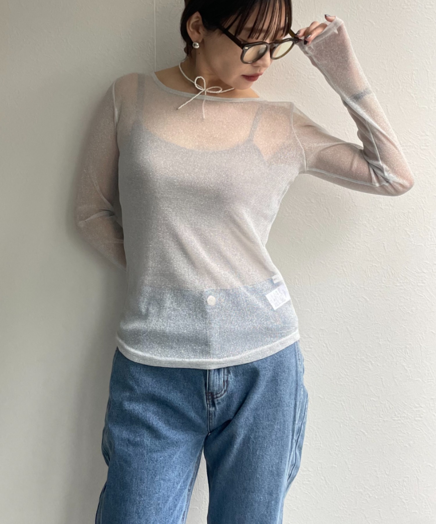 model:162㎝　着用サイズ:FREE