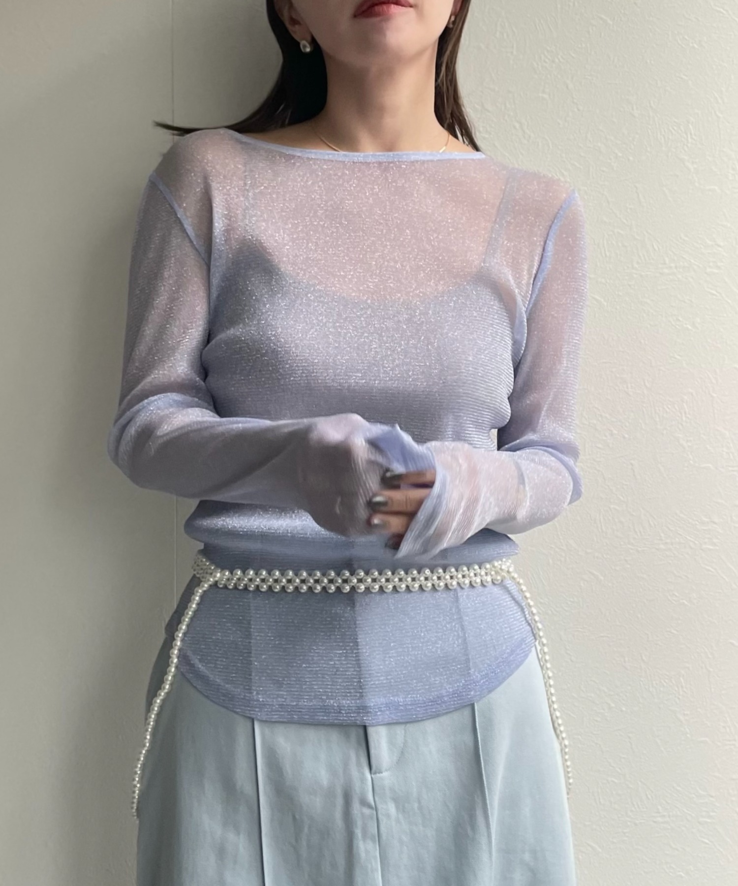 model:162㎝　着用サイズ:FREE