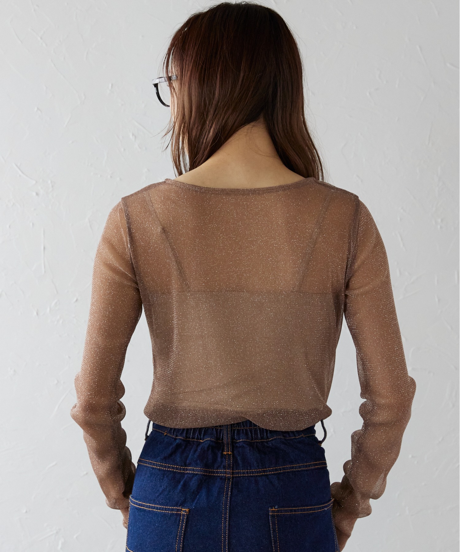 model:158㎝　着用サイズ:FREE