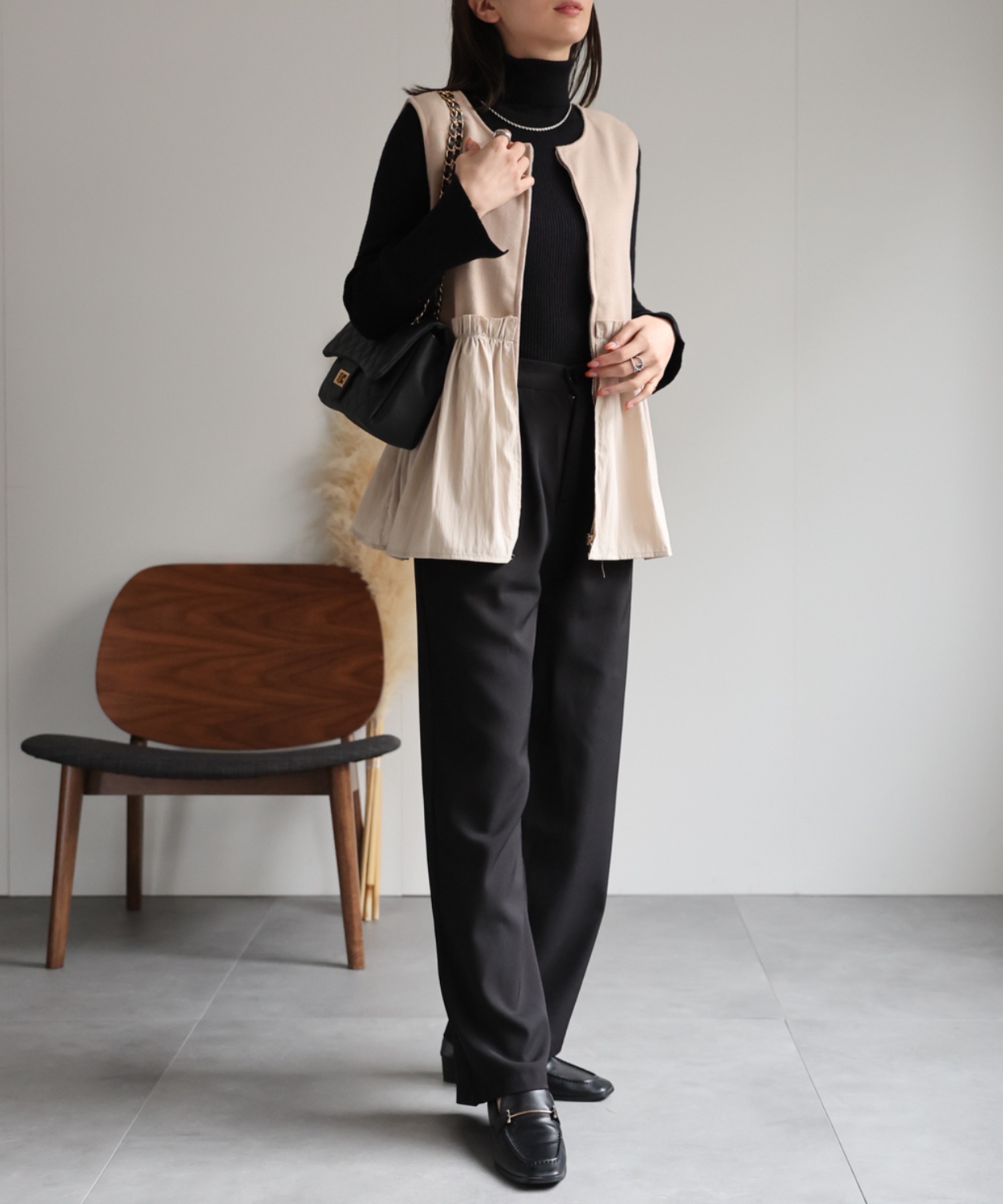 mlodel：162cm 着用サイズ：F