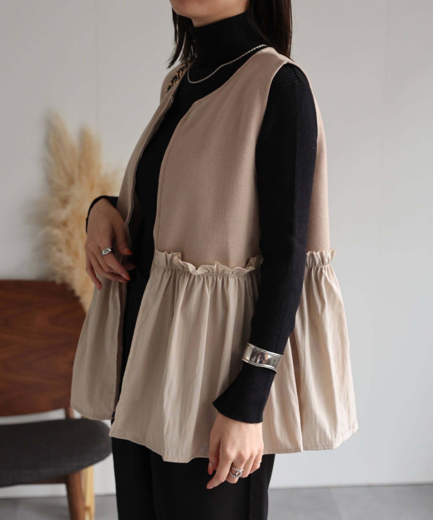 mlodel：162cm 着用サイズ：F