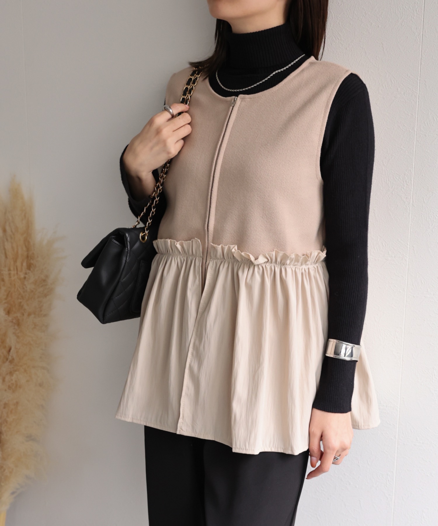 mlodel：162cm 着用サイズ：F