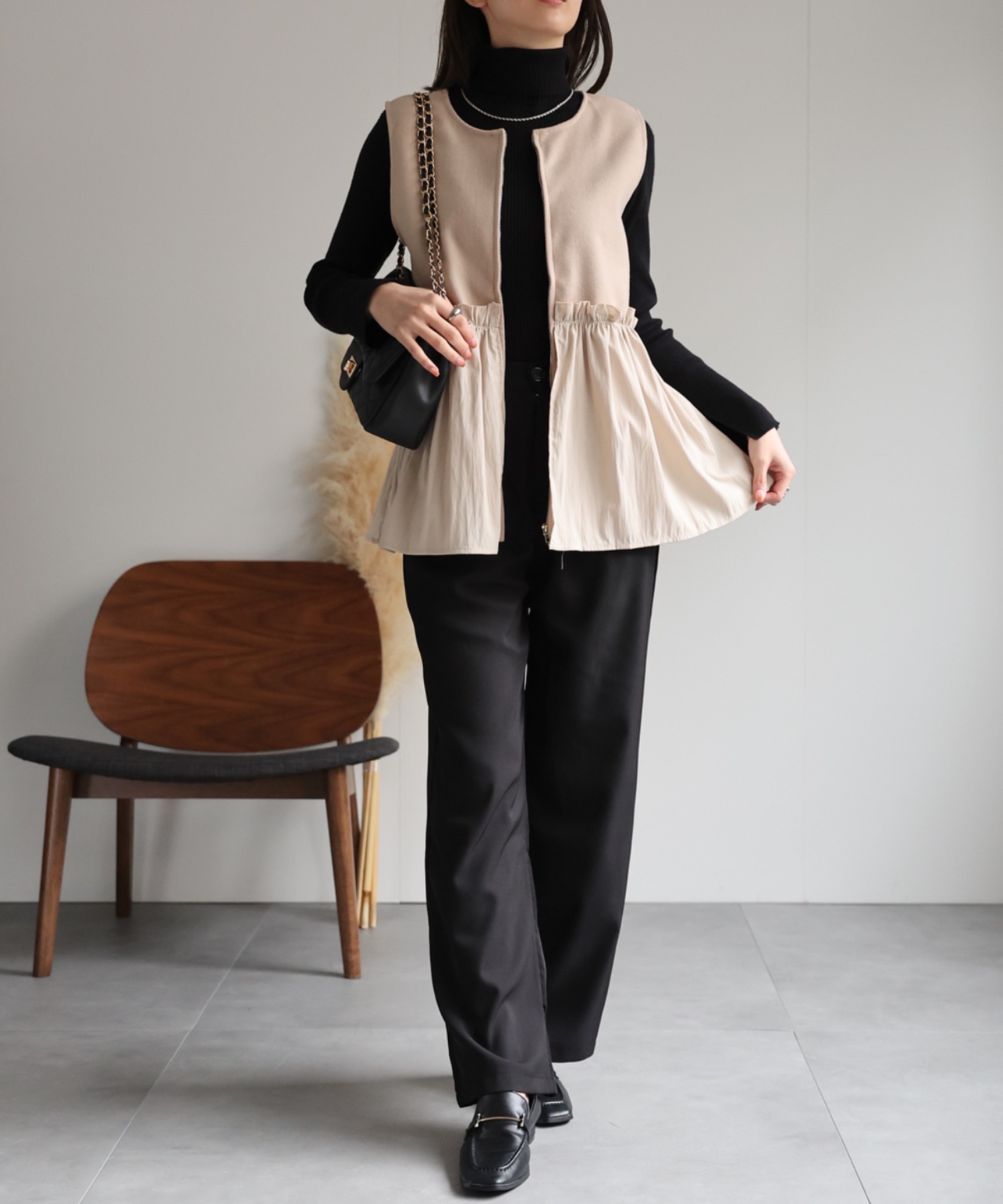 mlodel：162cm 着用サイズ：F