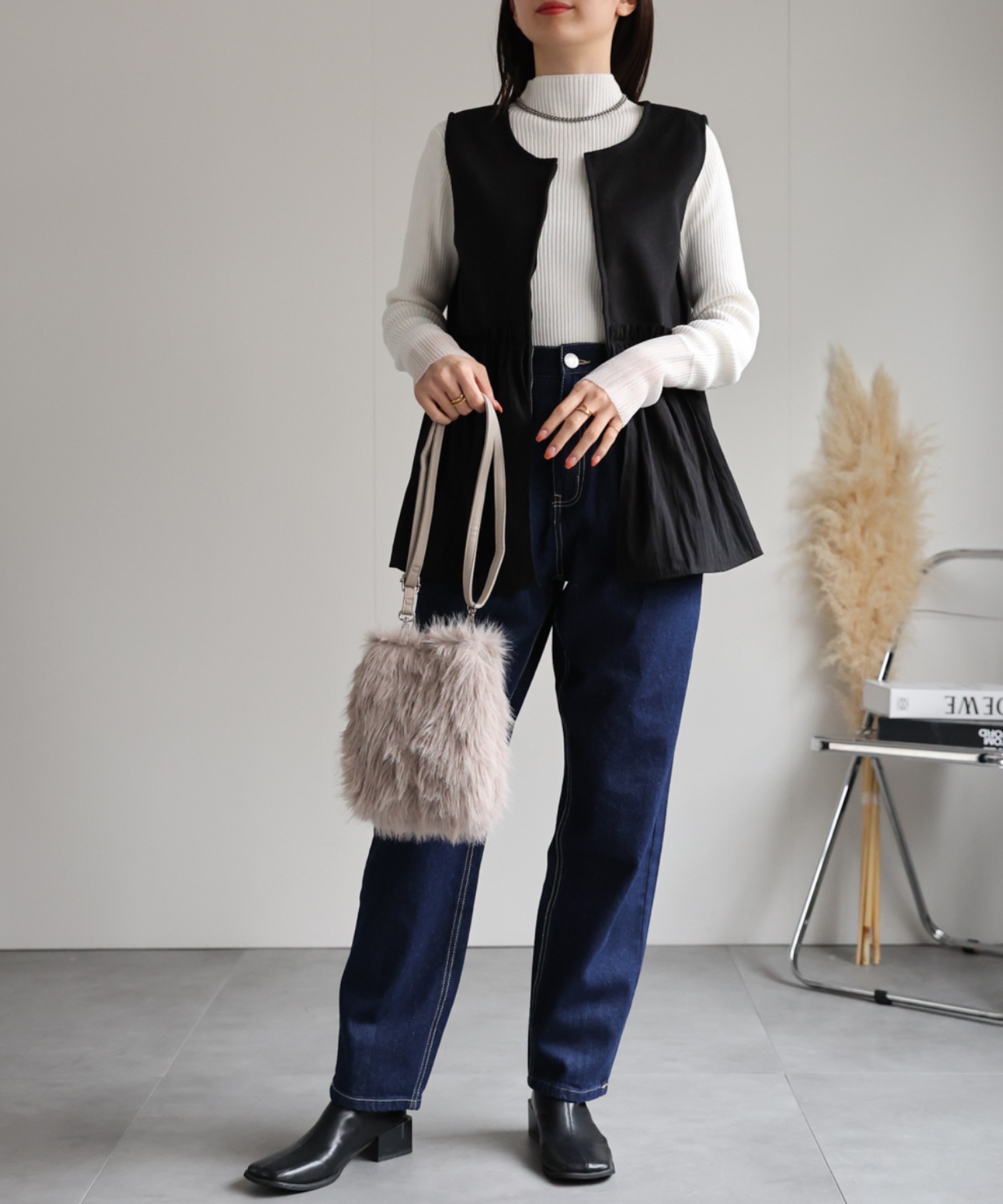 mlodel：162cm 着用サイズ：F