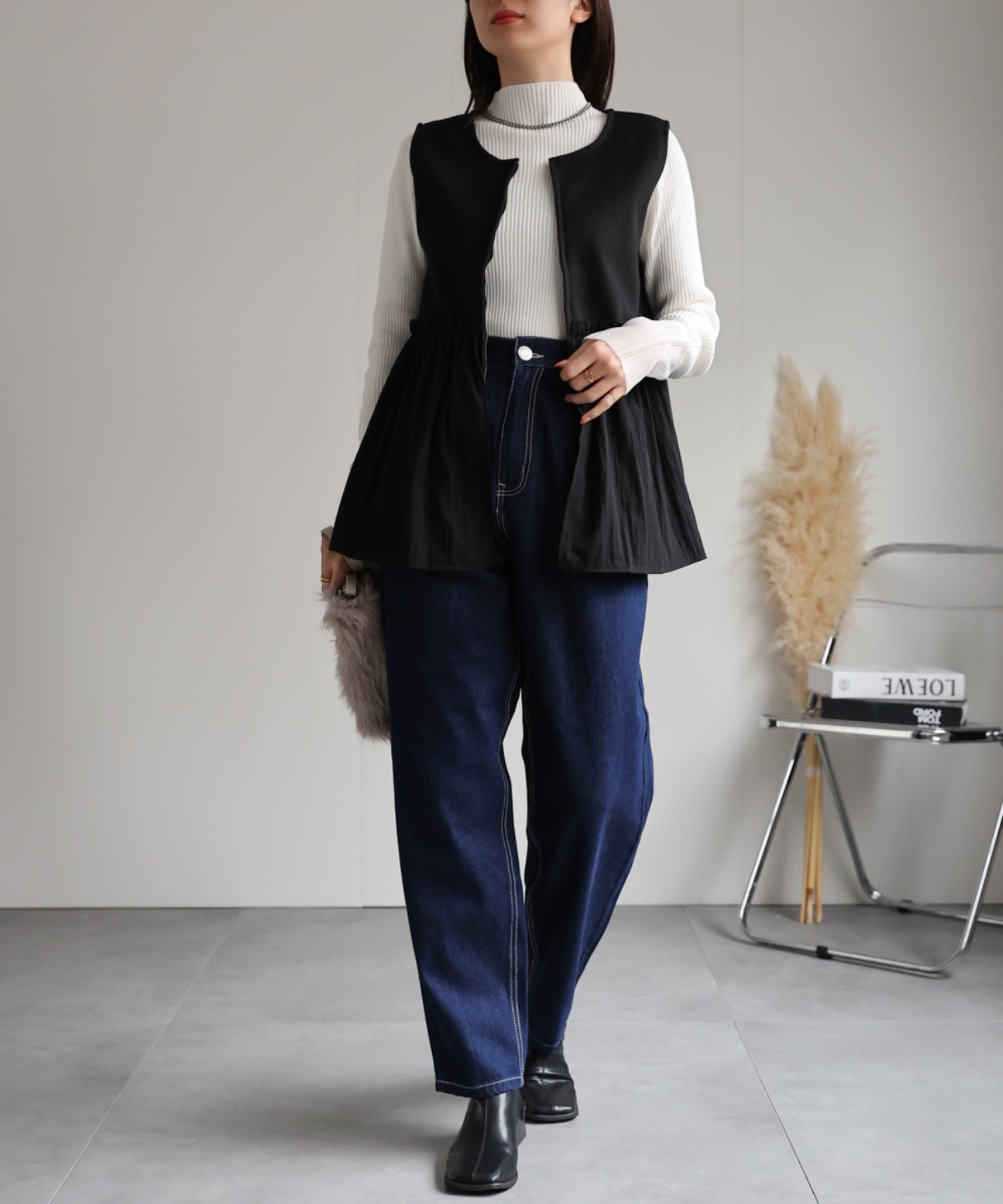 mlodel：162cm 着用サイズ：F