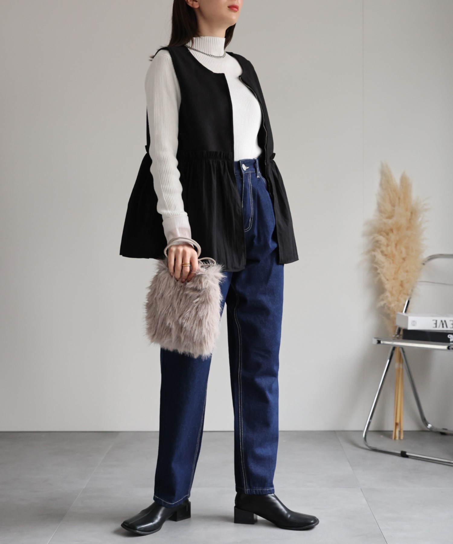 mlodel：162cm 着用サイズ：F