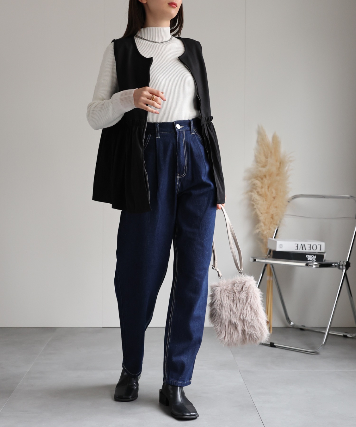 mlodel：162cm 着用サイズ：F
