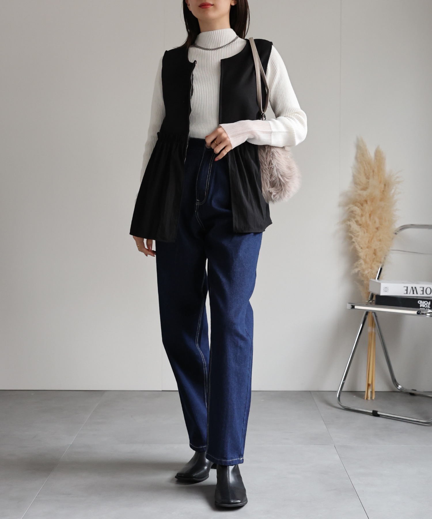 mlodel：162cm 着用サイズ：F