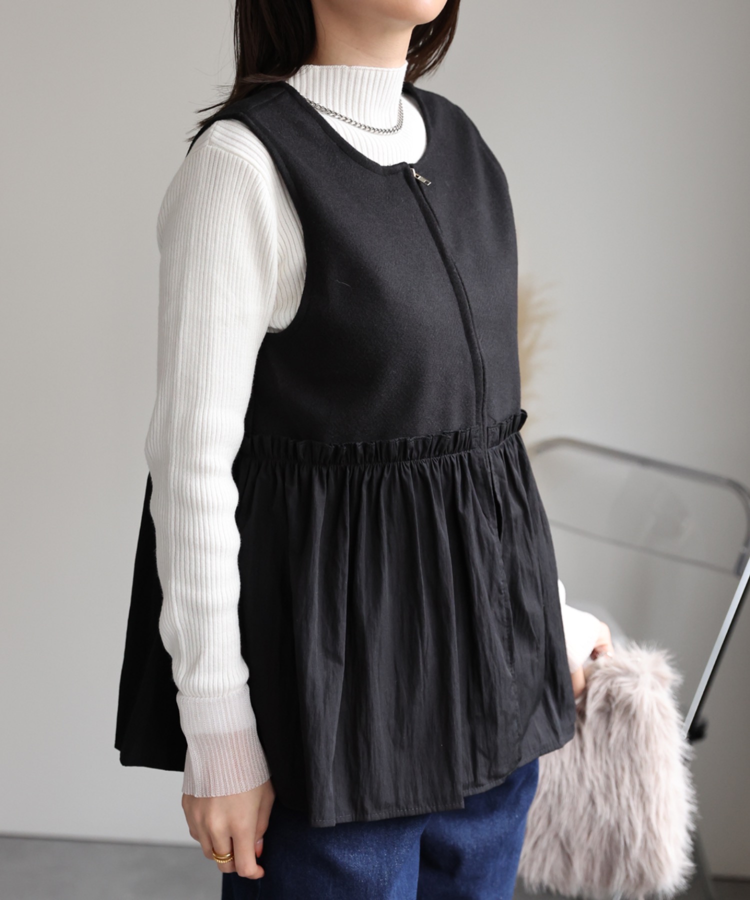 mlodel：162cm 着用サイズ：F