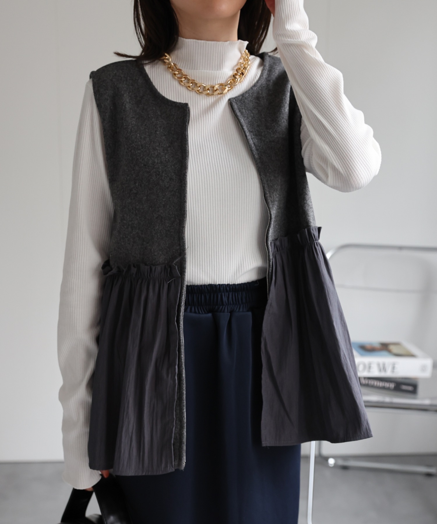 mlodel：162cm 着用サイズ：F