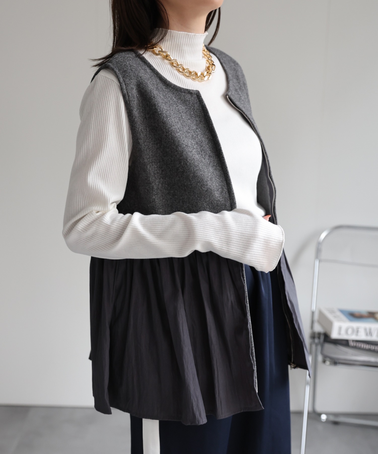 mlodel：162cm 着用サイズ：F