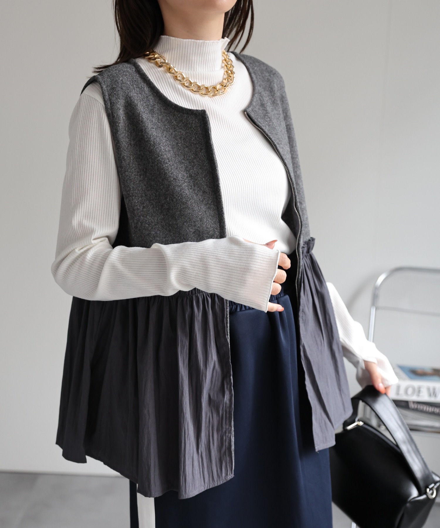 mlodel：162cm 着用サイズ：F