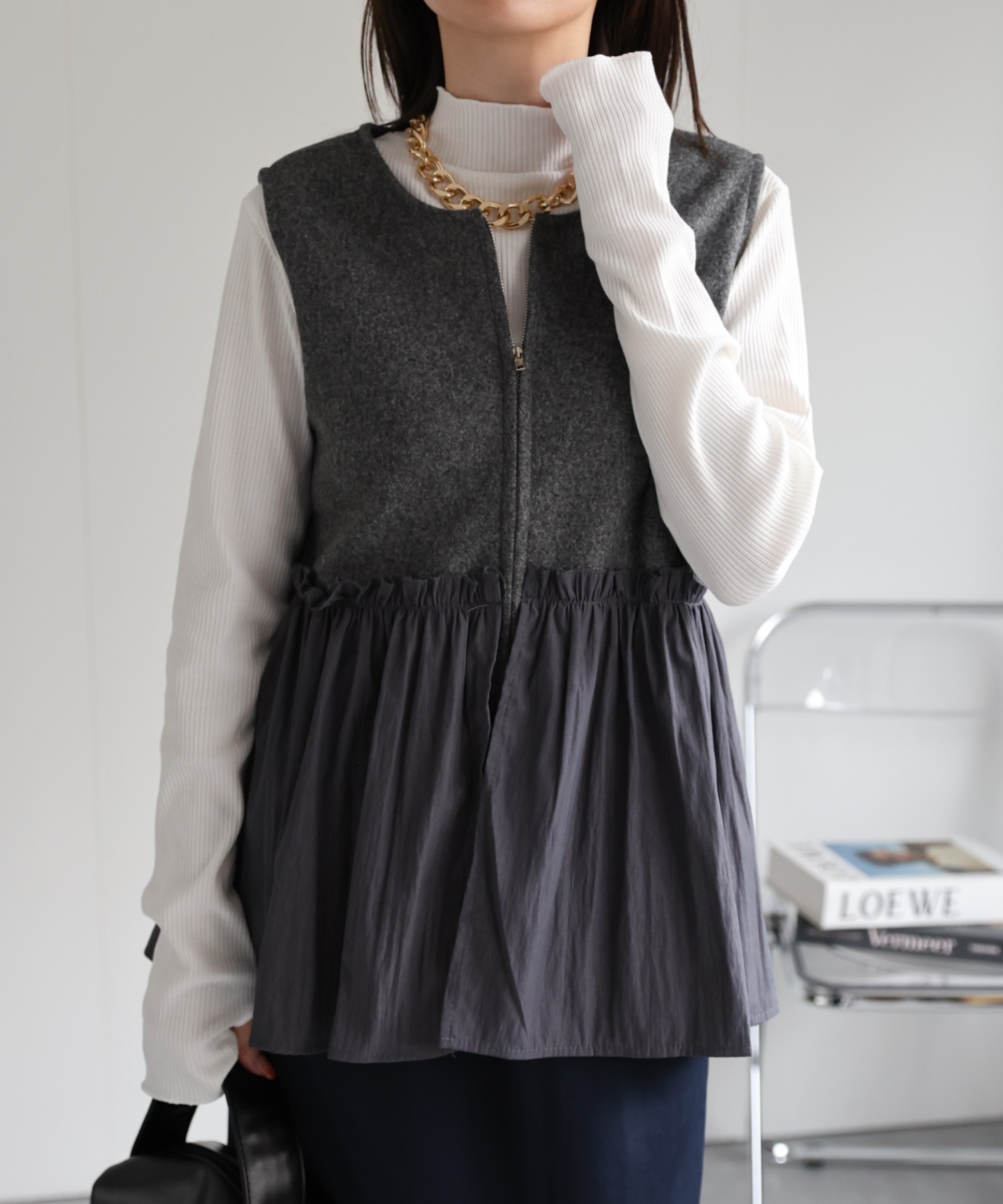 mlodel：162cm 着用サイズ：F