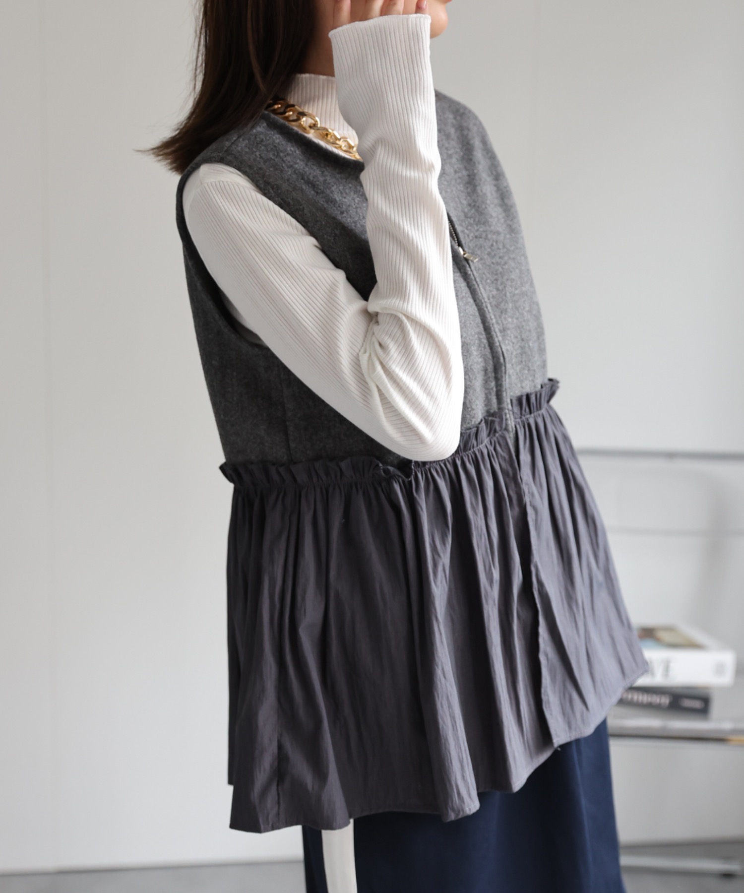 mlodel：162cm 着用サイズ：F