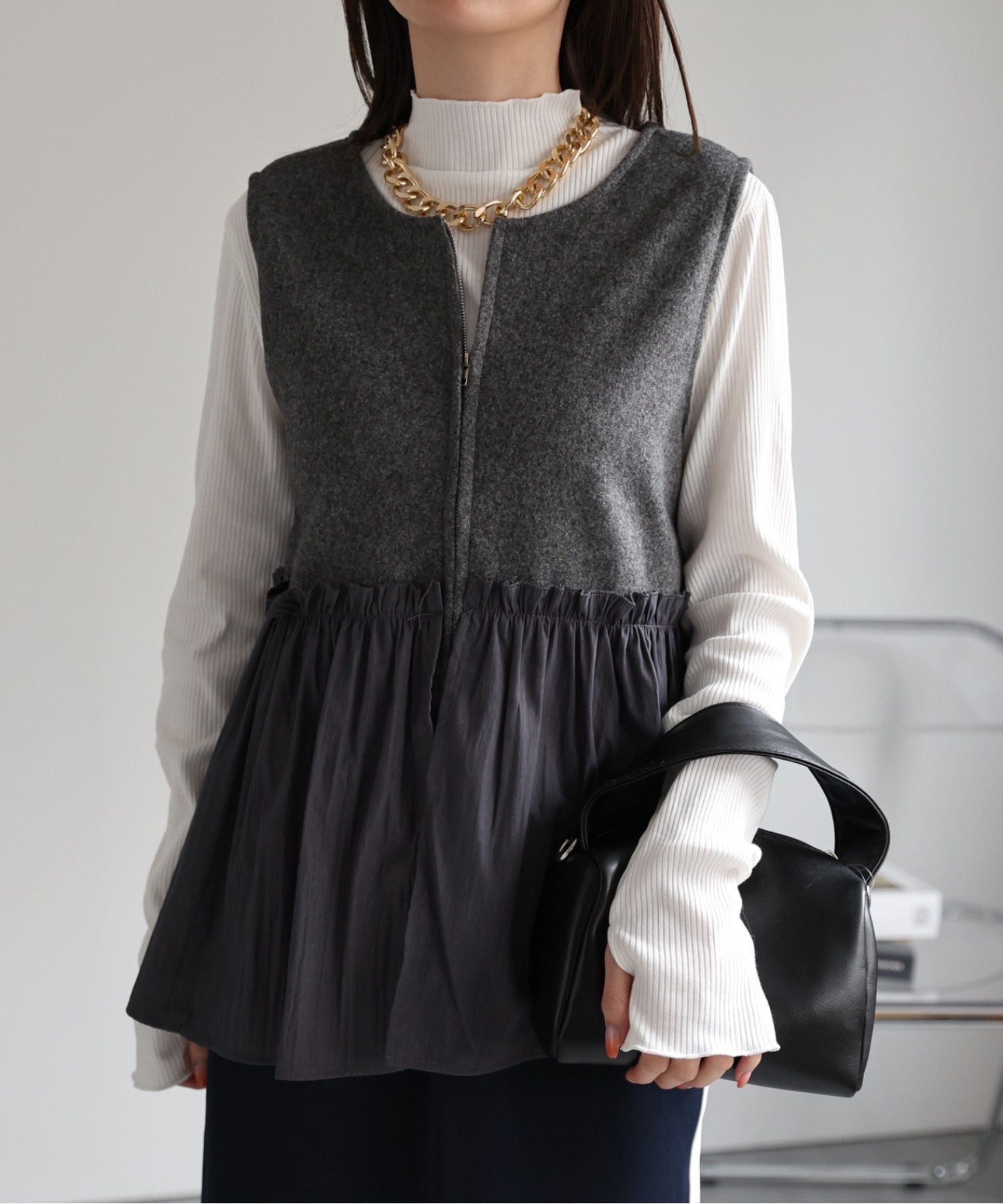 mlodel：162cm 着用サイズ：F