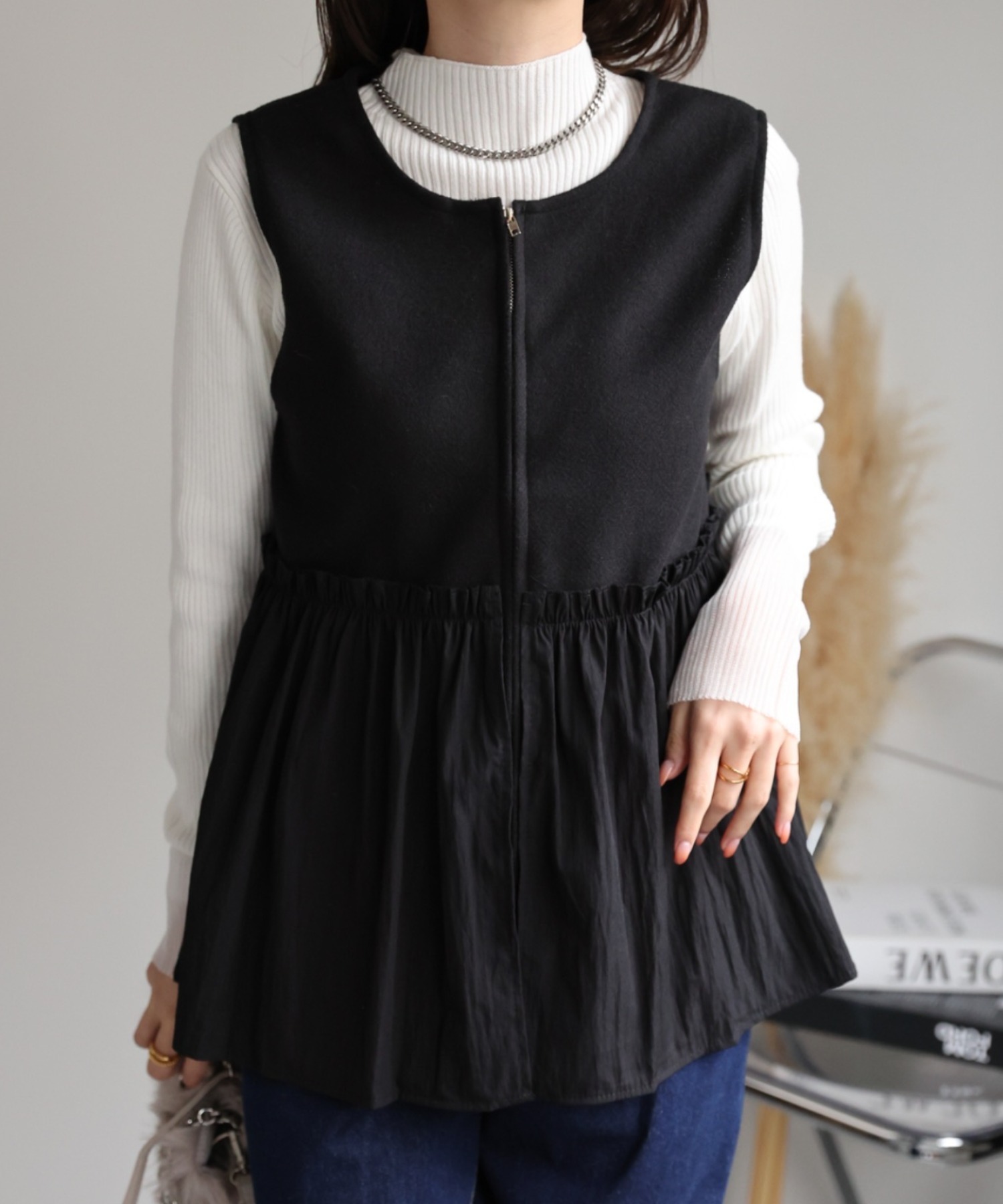 mlodel：162cm 着用サイズ：F