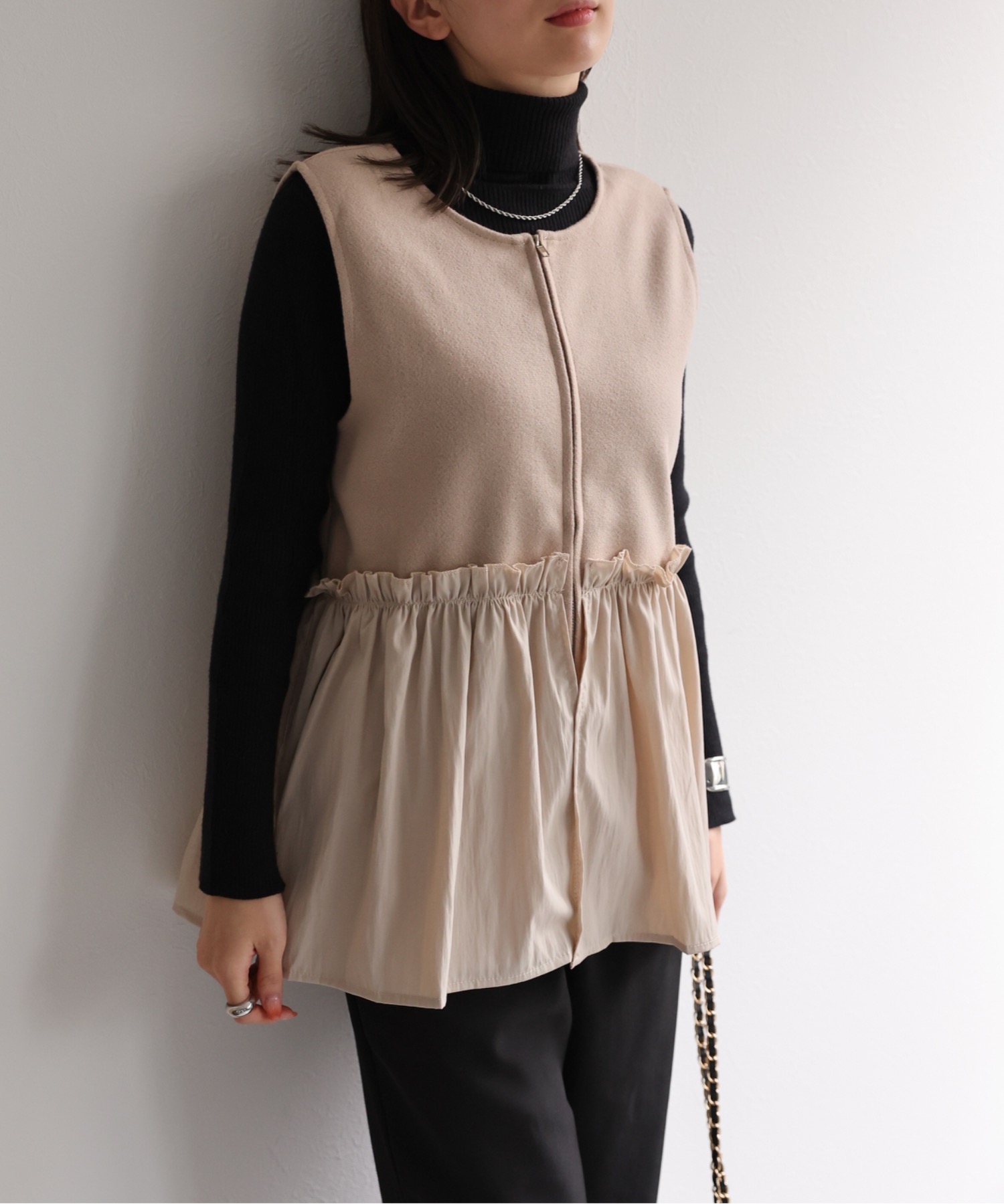 mlodel：162cm 着用サイズ：F