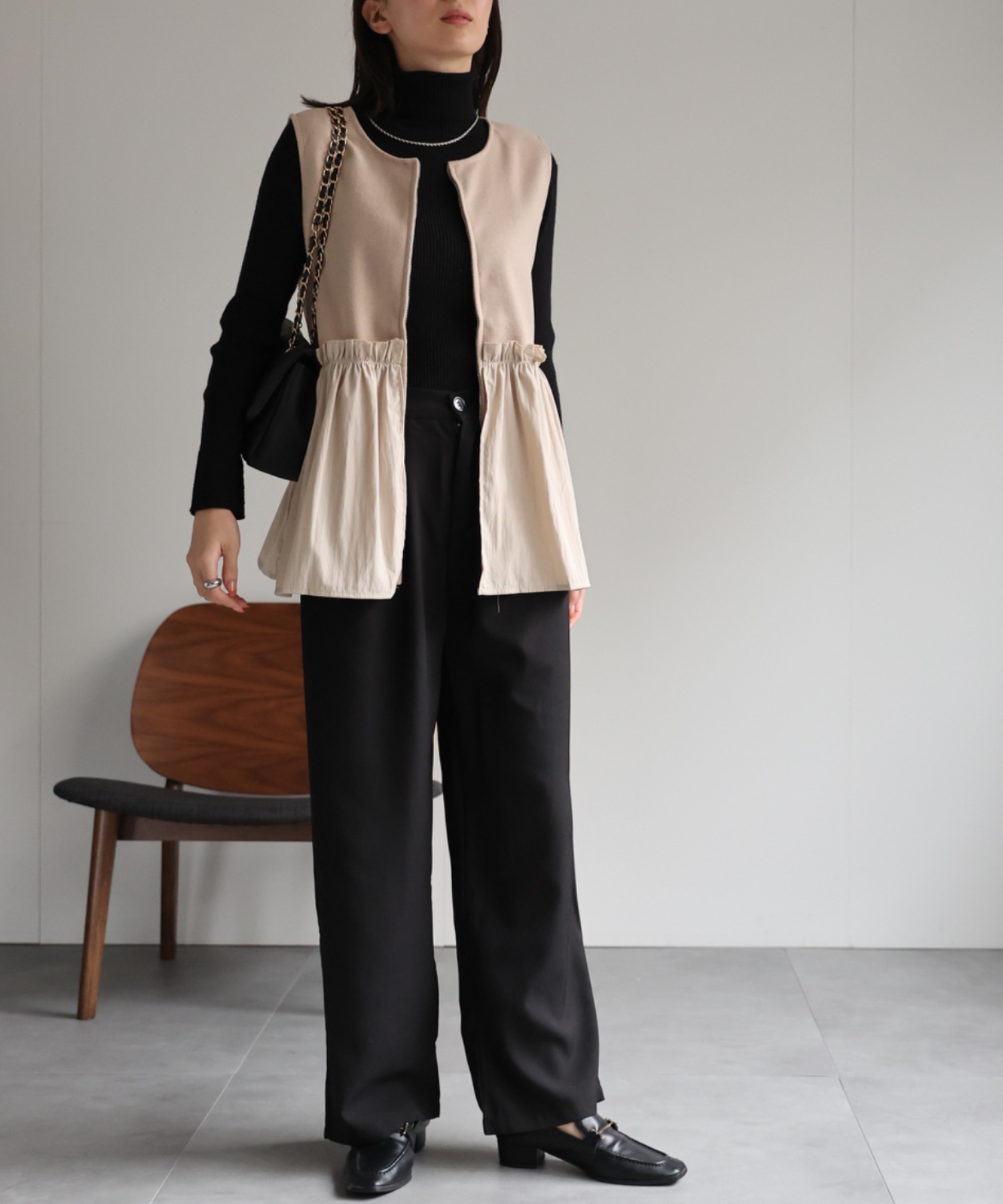 mlodel：162cm 着用サイズ：F