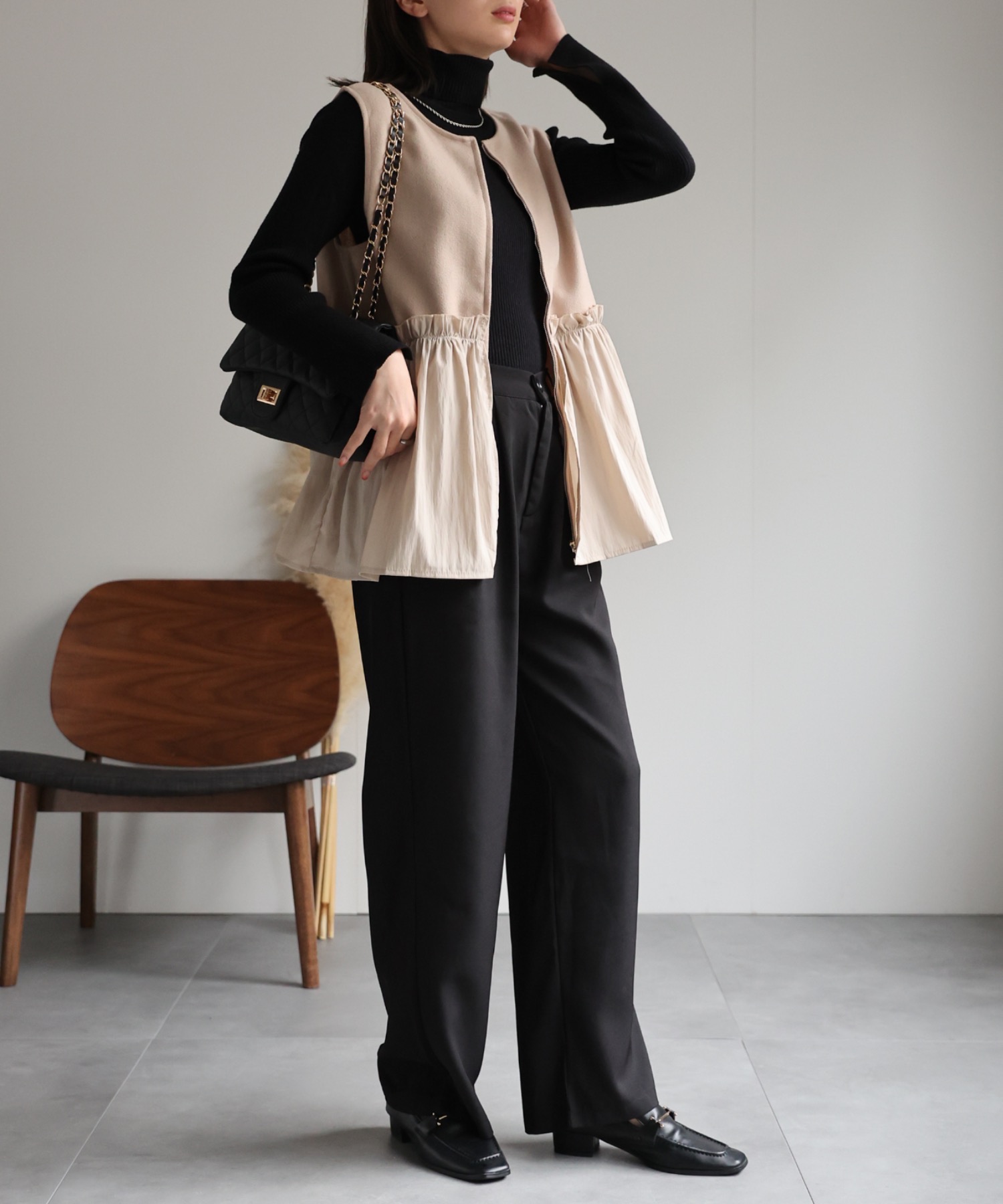 mlodel：162cm 着用サイズ：F