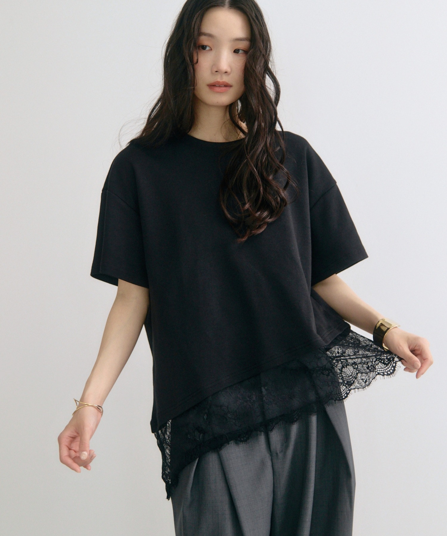 model：H168 着用サイズ：FREE