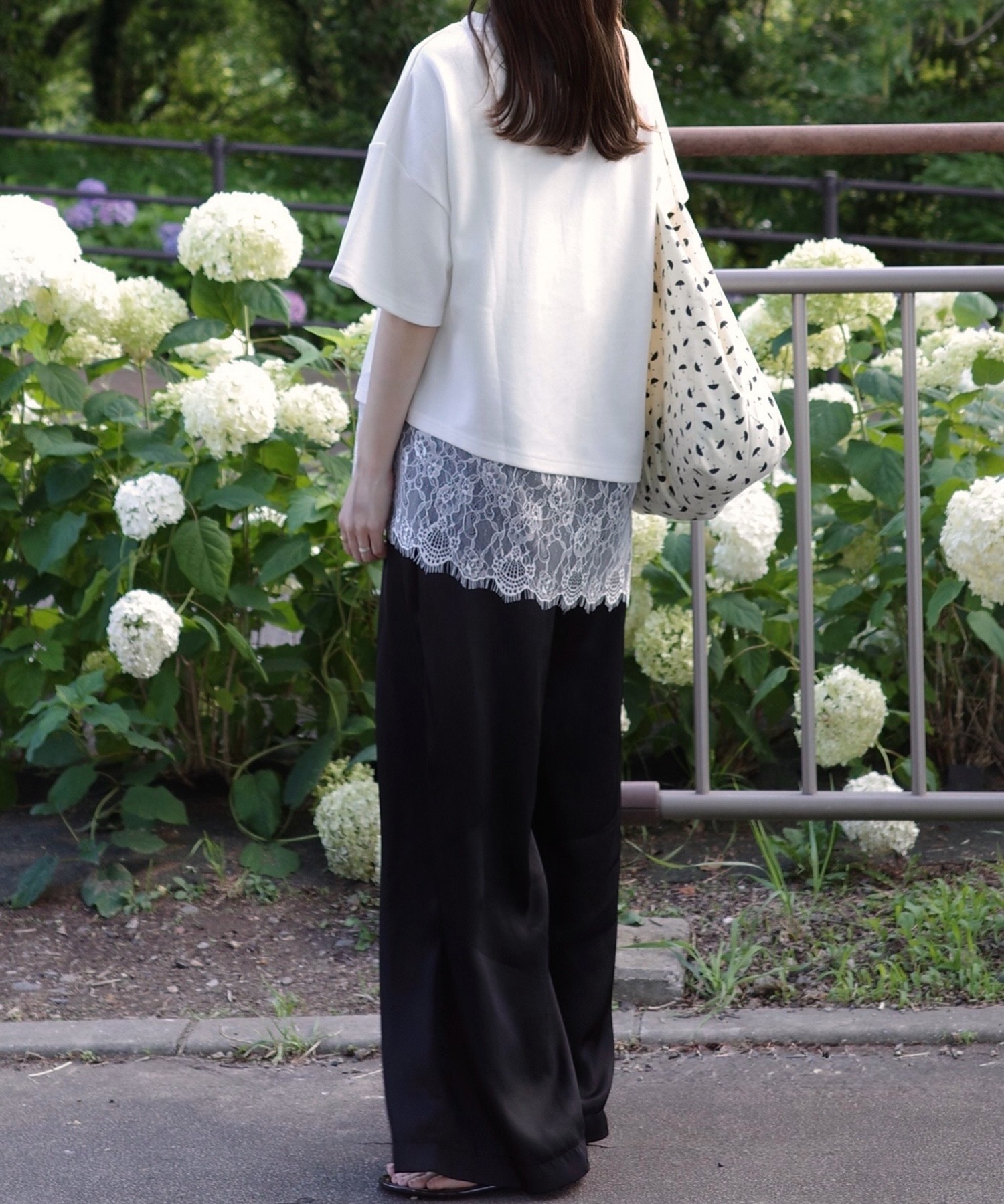 model：H155 着用サイズ：FREE