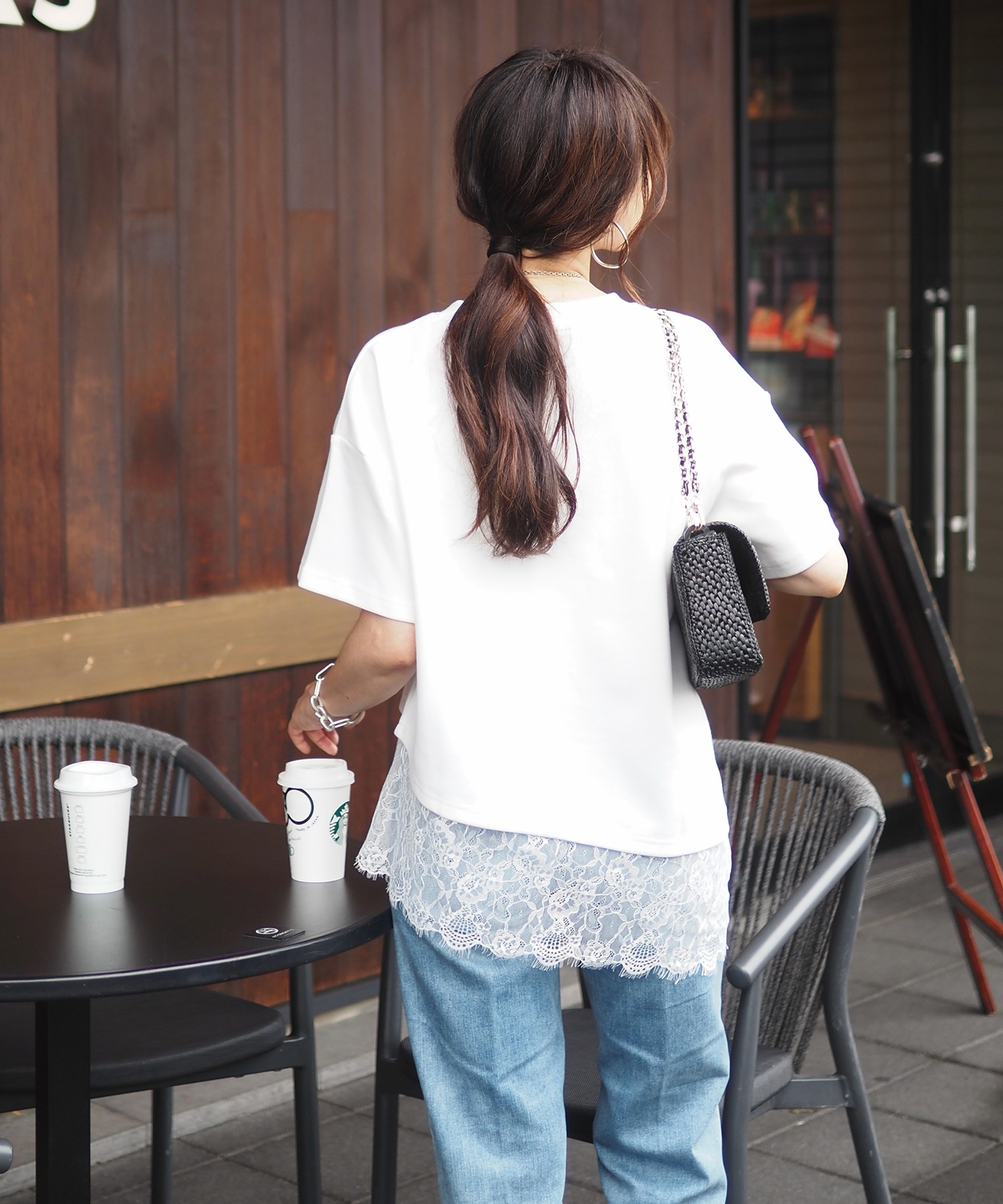 model：H164 着用サイズ：FREE