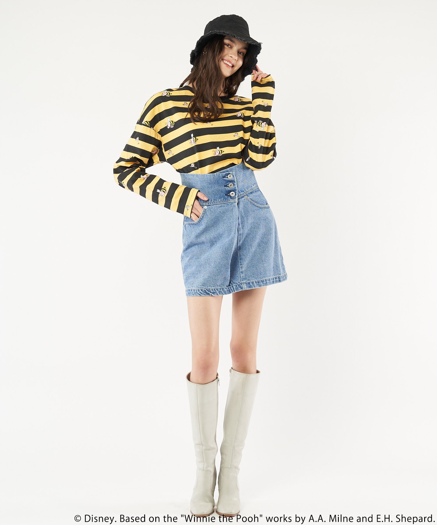 Disney ディズニー くまのプーさん ズオウ ロングtシャツ 4geeks By Spiralgirl Spiralgirl スパイラルガール公式通販 Disney ディズニー くまのプーさん ズオウ ロングtシャツ 4geeks By Spiralgirl Spiralgirl スパイラルガール公式通販