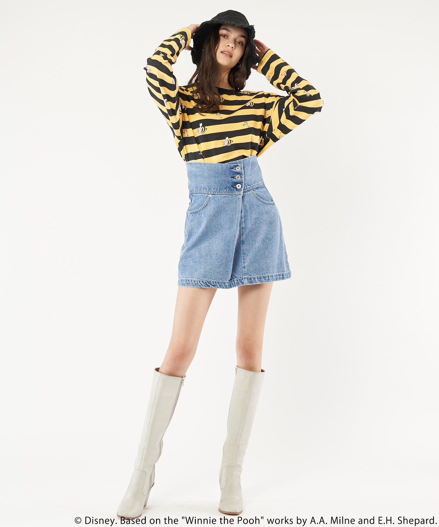 Disney ディズニー くまのプーさん ズオウ ロングtシャツ 4geeks By Spiralgirl Spiralgirl スパイラルガール公式通販 Disney ディズニー くまのプーさん ズオウ ロングtシャツ 4geeks By Spiralgirl Spiralgirl スパイラルガール公式通販