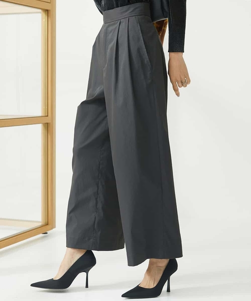 ソフトタッチチノワイドパンツ(3サイズ展開)
