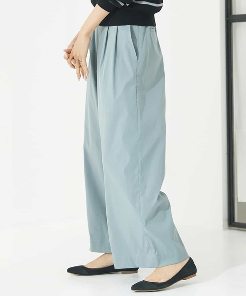 ソフトタッチチノワイドパンツ(3サイズ展開)