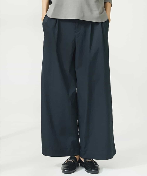 ソフトタッチチノワイドパンツ(3サイズ展開)