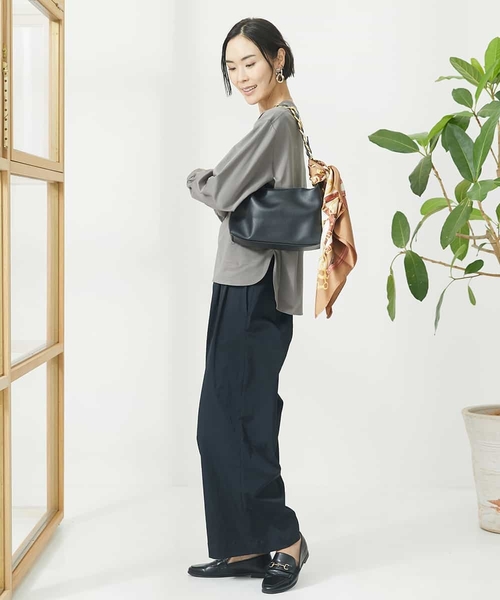 ソフトタッチチノワイドパンツ(3サイズ展開)