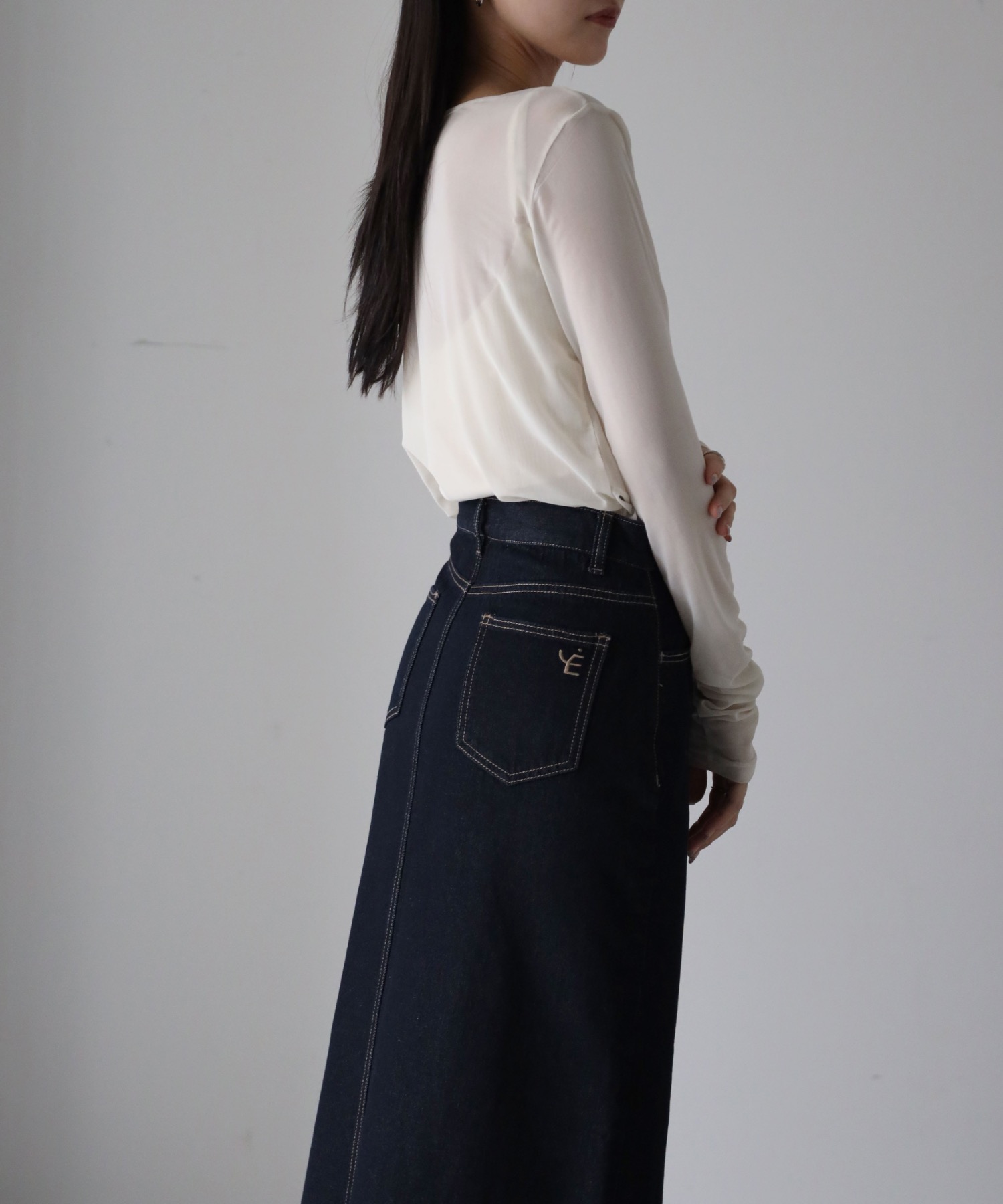 model：164cm. 着用サイズ：FREE