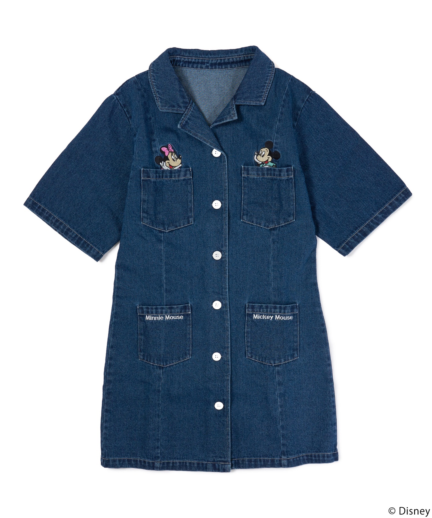 Disney ディズニー ミッキーマウス ミニーマウス デニムワンピース 4geeks By Spiralgirl Spiralgirl スパイラルガール公式通販