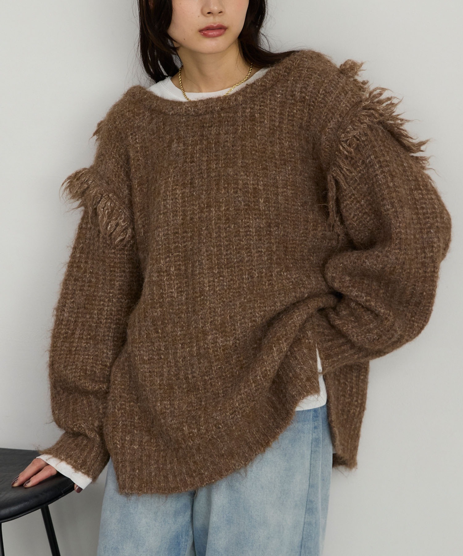 2WAY ミスティック ムード ニット MONO-MART│MONO-MART [モノマート