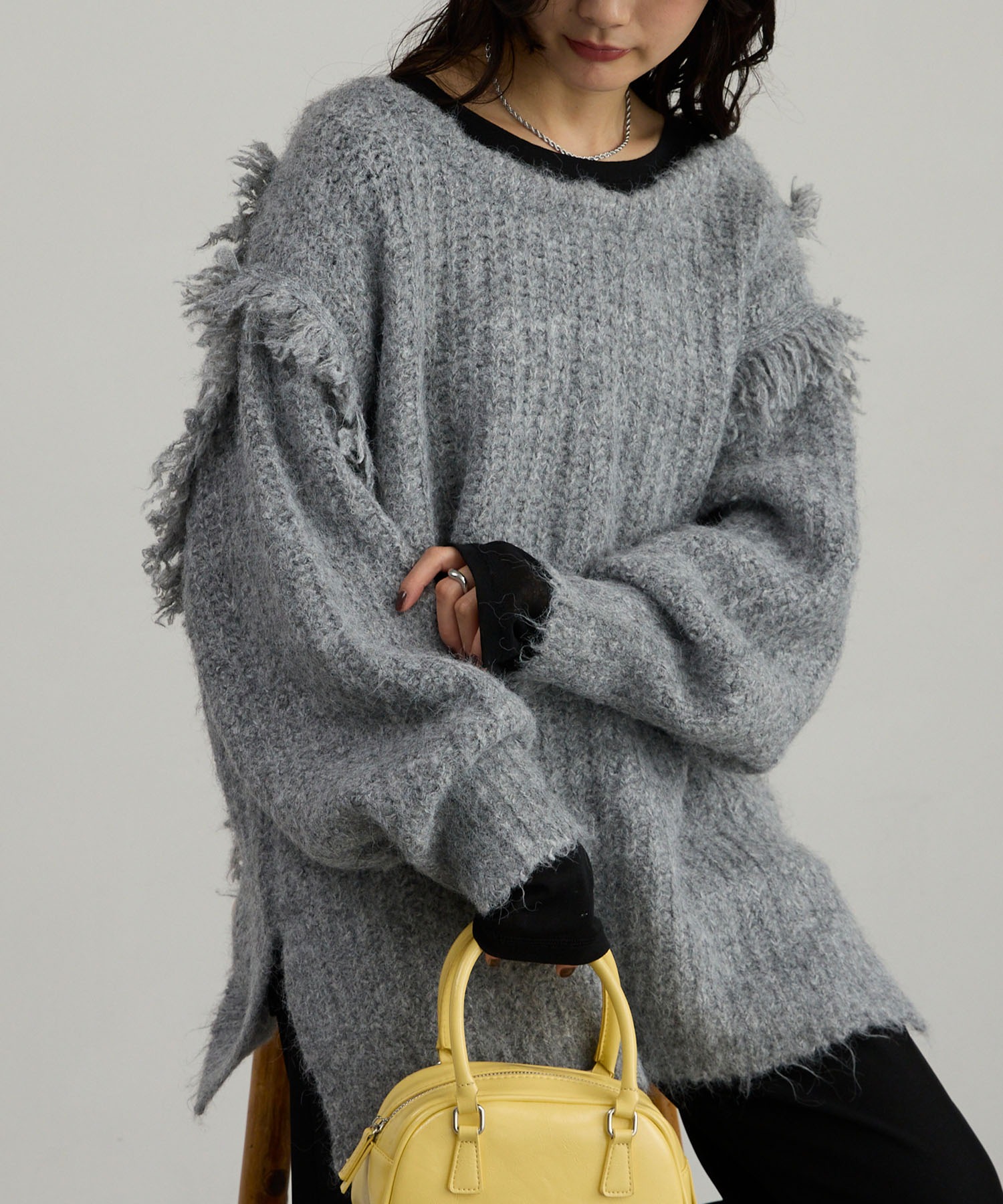 2WAY ミスティック ムード ニット MONO-MART│MONO-MART [モノマート