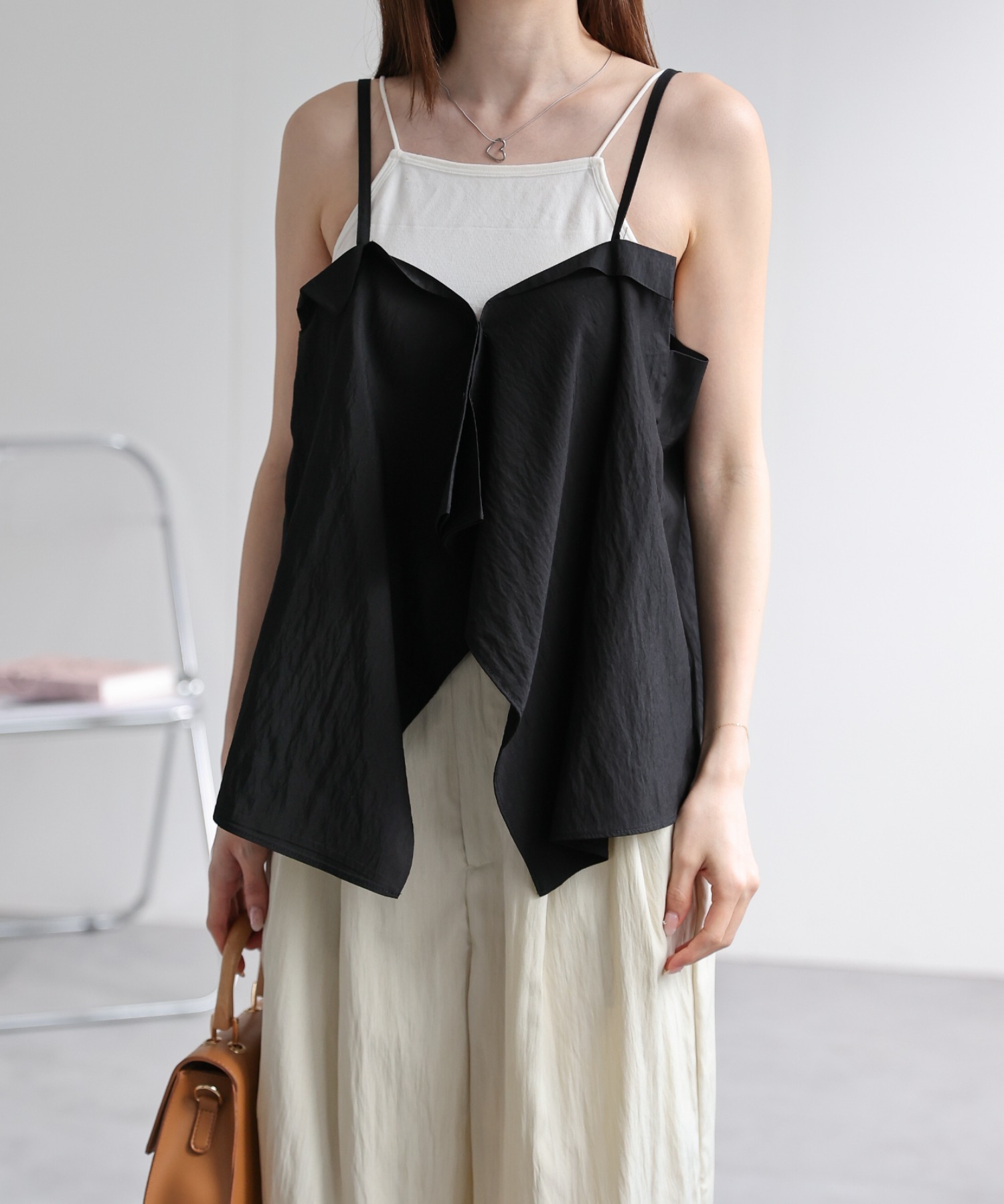 model：162cm 着用サイズ：F